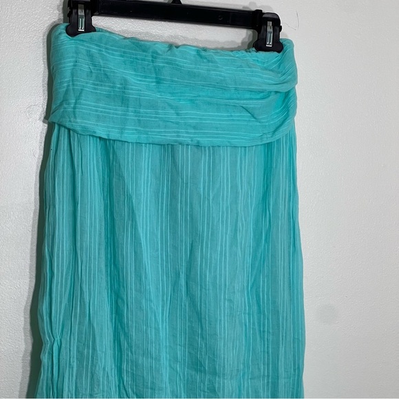 NWT Elegant quality lined maxi Skirt tie front & cut out side swimsuit cover up - Picture 9 of 9